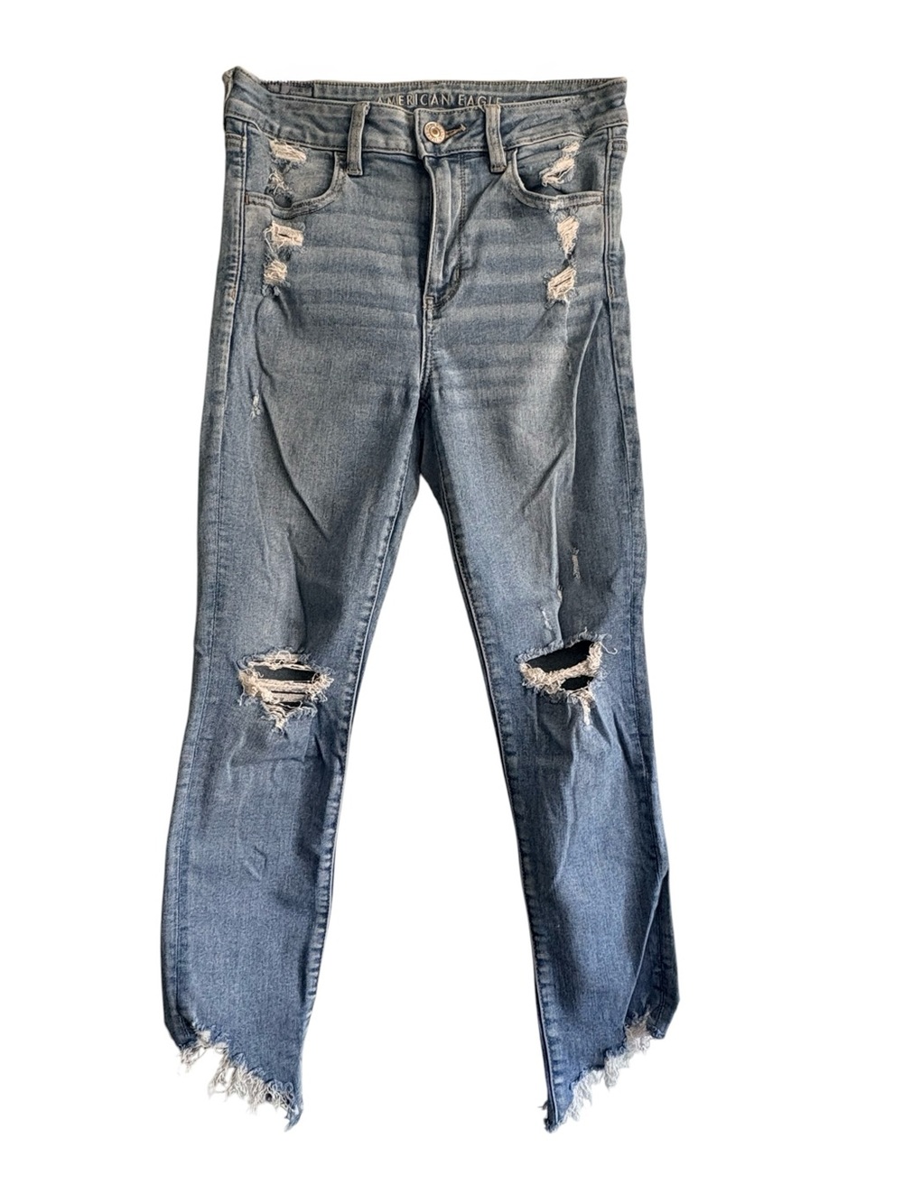 American Eagle Outfitters Next Level Stretch High-Rise Jegging Crop Jeans
